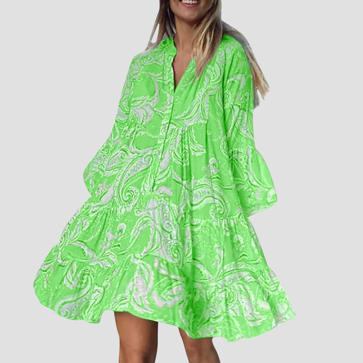 Levoire | Robe Polo Fluide Classique Vert
