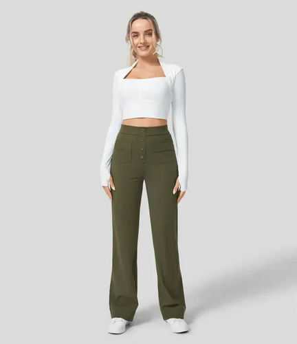 Levoire | Pantalon élastique à taille haute