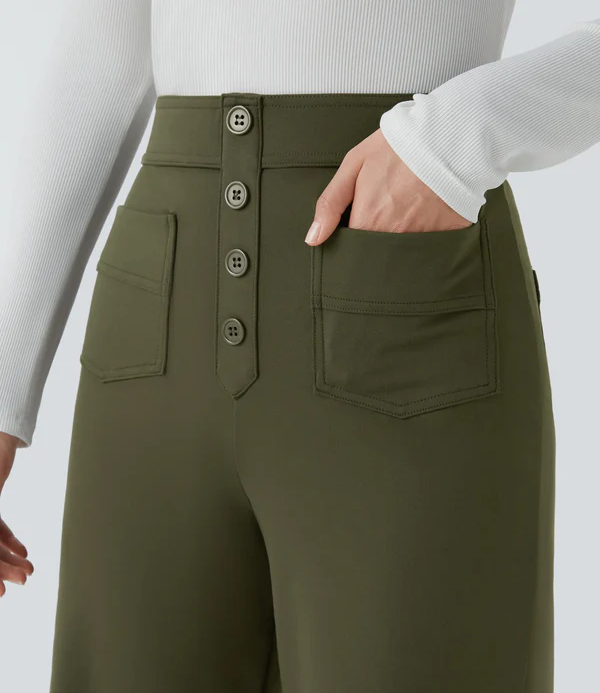 Levoire | Pantalon élastique à taille haute