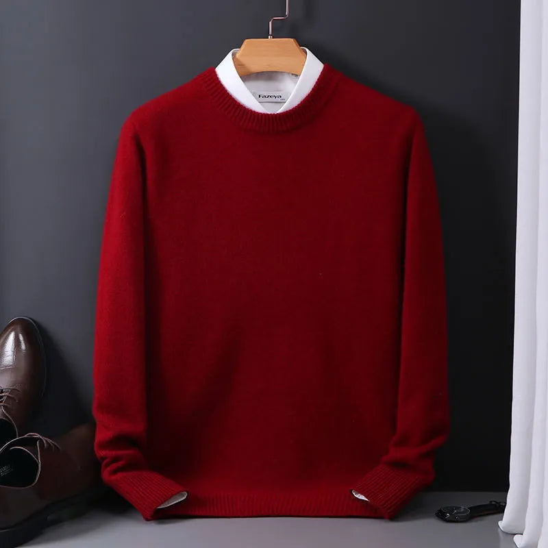 Levoire | Pull Homme En Cachemire Doux Rot