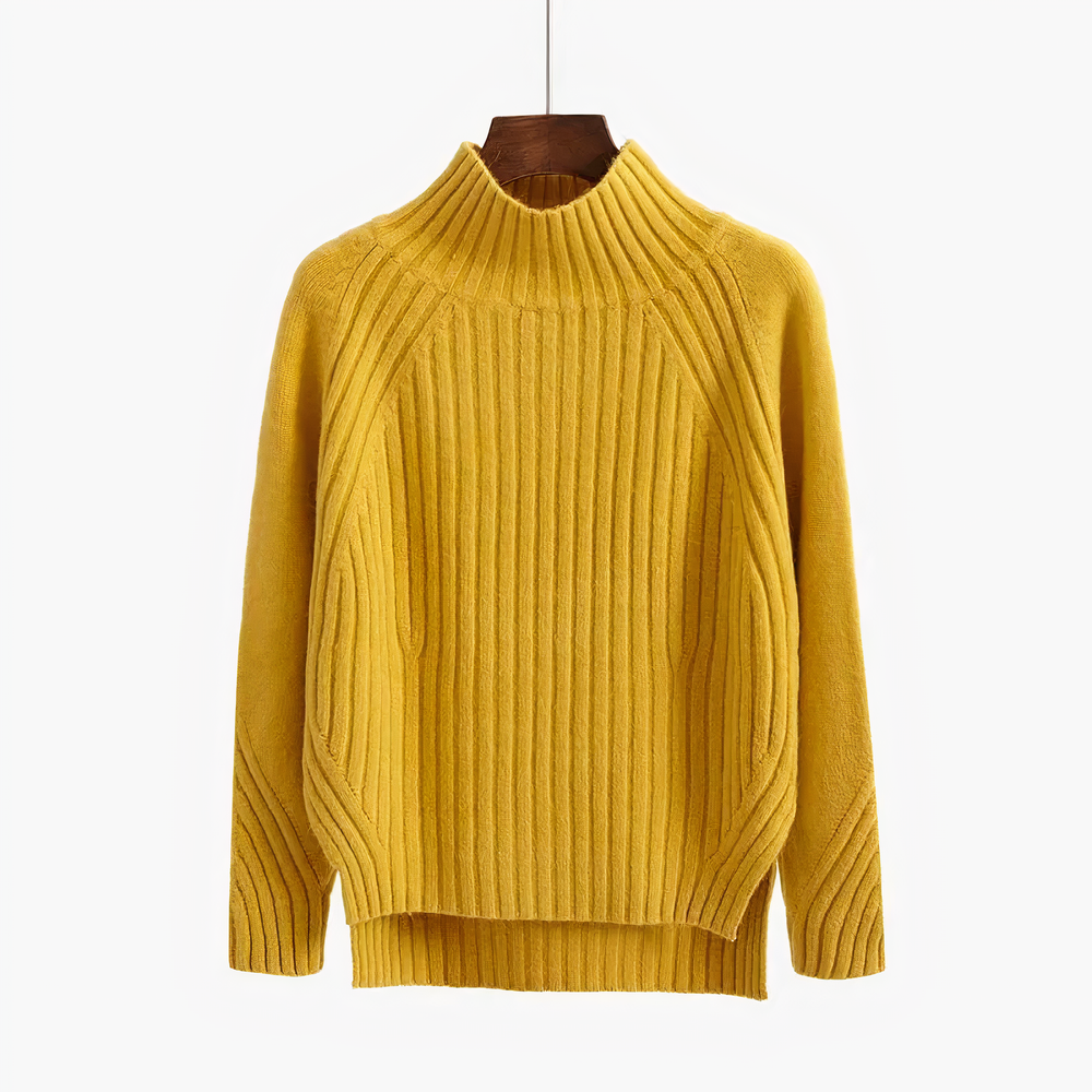 Levoire | Pull-over à col rond Jaune