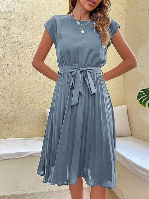 Levoire | Robe de jour décontractée Ciel bleu