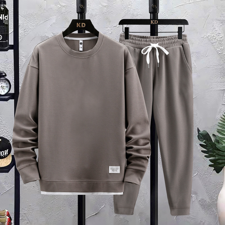 Levoire | Ensemble De College Pour Hommes Dans Un Style À La Mode Gris