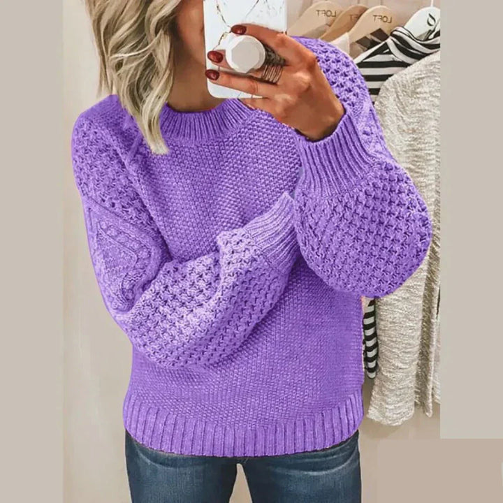 Levoire | Pull en maille Lilas