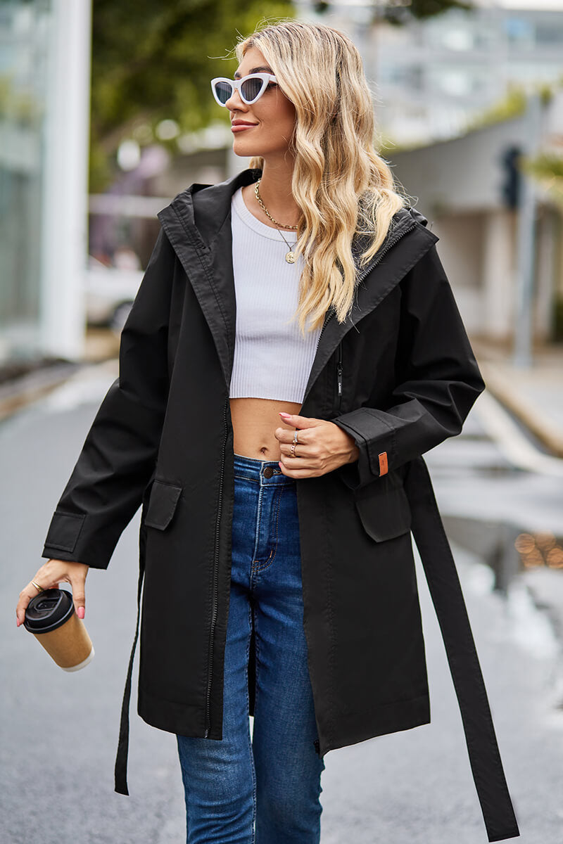 Levoire | Parka Imperméable Avec Capuche