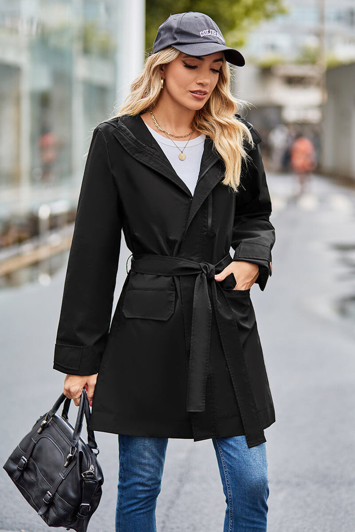 Levoire | Parka Imperméable Avec Capuche