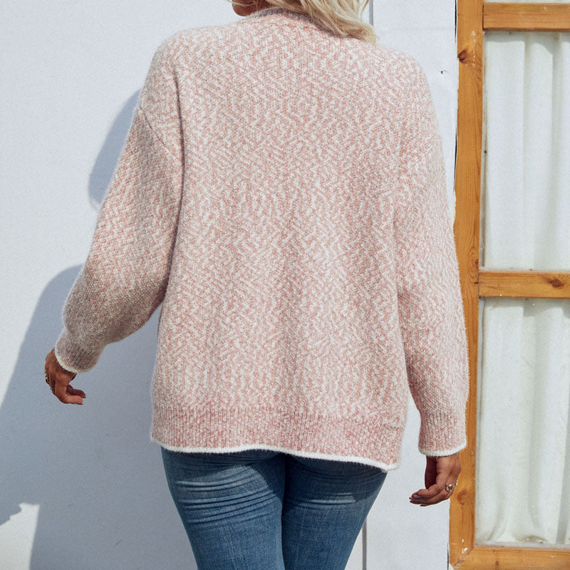 Levoire | Veste Tricot Décontractée Longue Pour Femmes
