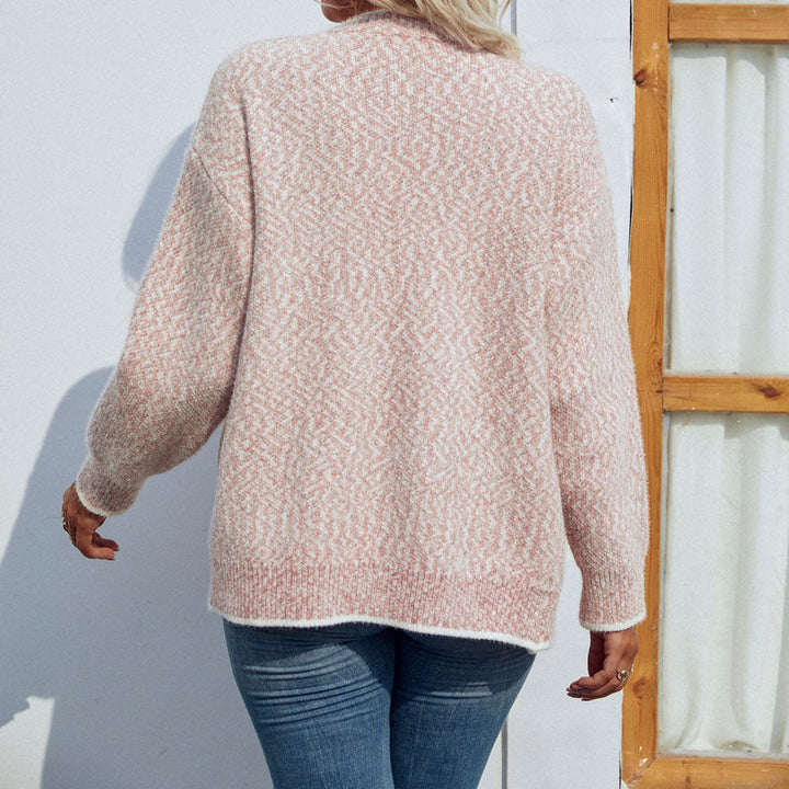 Levoire | Veste Tricot Décontractée Longue Pour Femmes