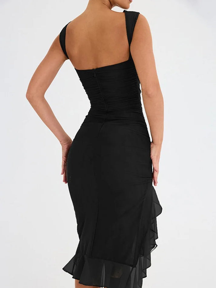 Levoire | Robe Élégante Avec Col En Tire-Bouchon