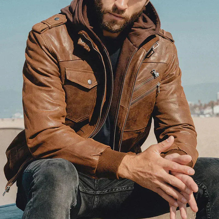 Levoire | Veste Pour Hommes Avec Double Cœur