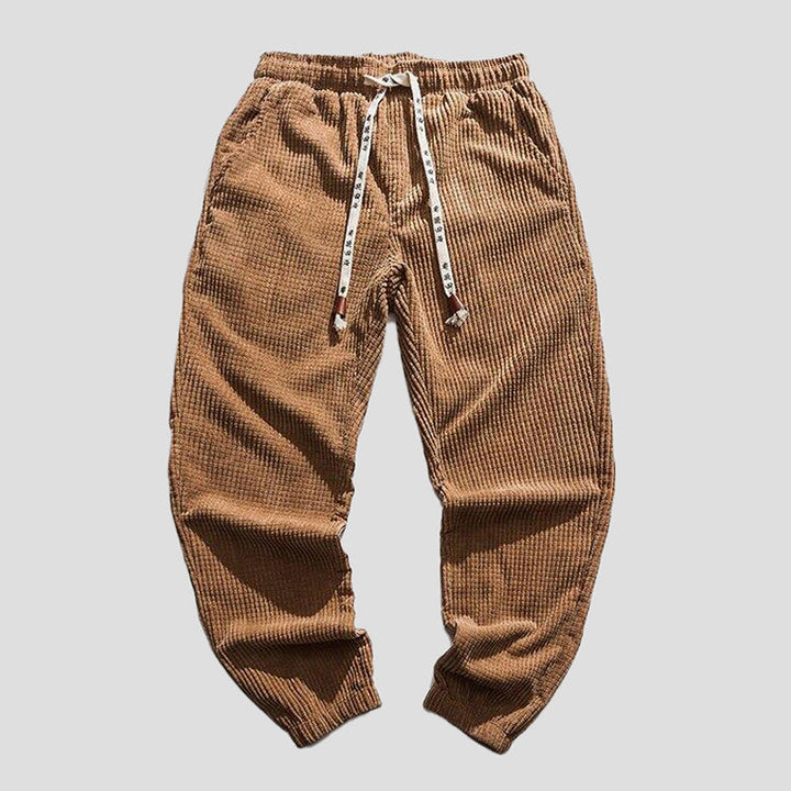 Levoire | Pantalons De Loisirs Avec Taille Élastique Et Poches Braun
