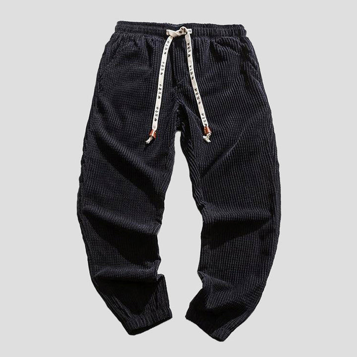 Levoire | Pantalons De Loisirs Avec Taille Élastique Et Poches Noir