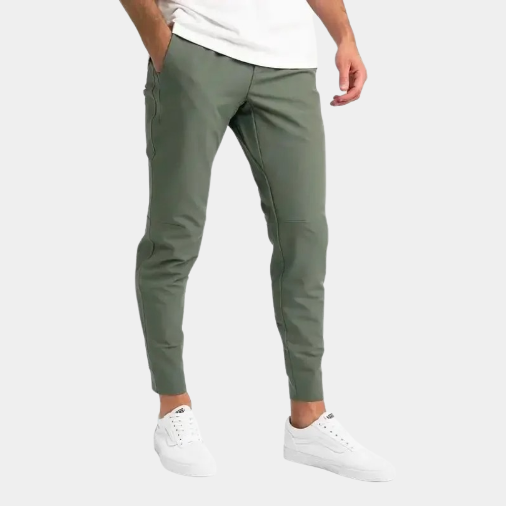 Levoire | Pantalons Stretch Pour Hommes Pour Le Quotidien Et Le Sport Vert olive
