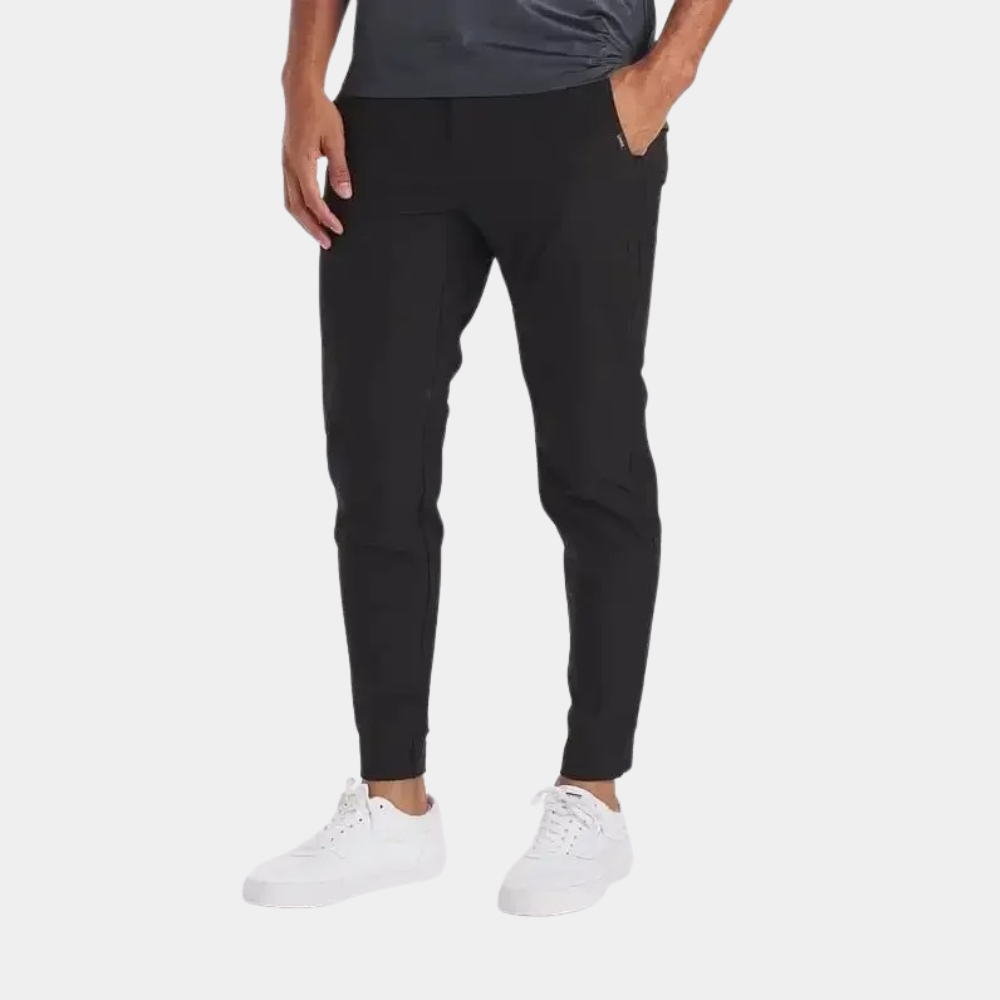Levoire | Pantalons Stretch Pour Hommes Pour Le Quotidien Et Le Sport Noir