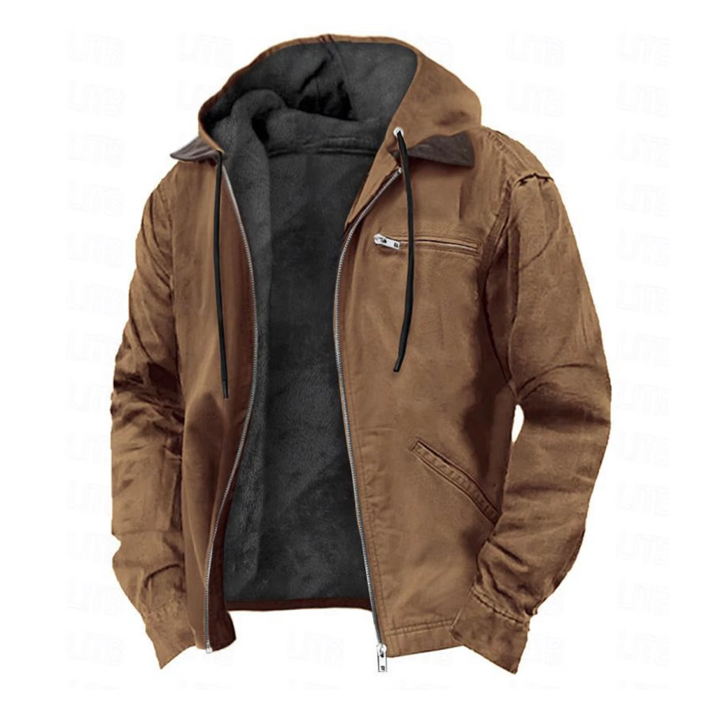 Levoire | Veste D'Automne Tendance Pour Hommes Braun