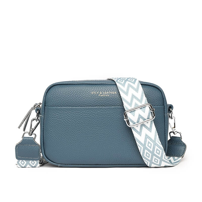 Levoire | Sac Bandoulière Élégant Pour Toutes Les Occasions Bleu 22cm x 15cm x 8cm