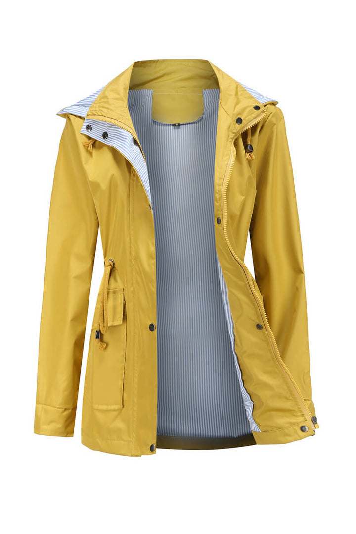 Levoire | Coupe-Vent À Capuche Jaune