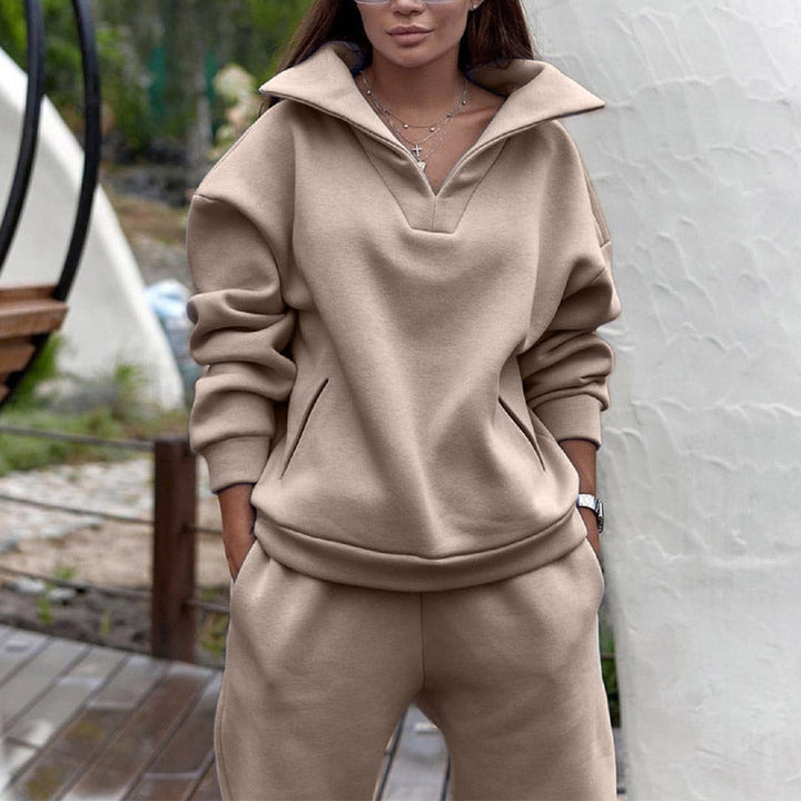 Levoire | Ensemble De Jogging Confortable Et Tendance Pour Femmes Khaki