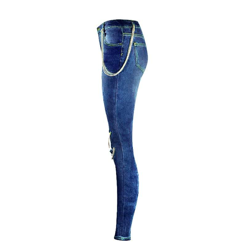 Levoire | skinny répété avec chaîne