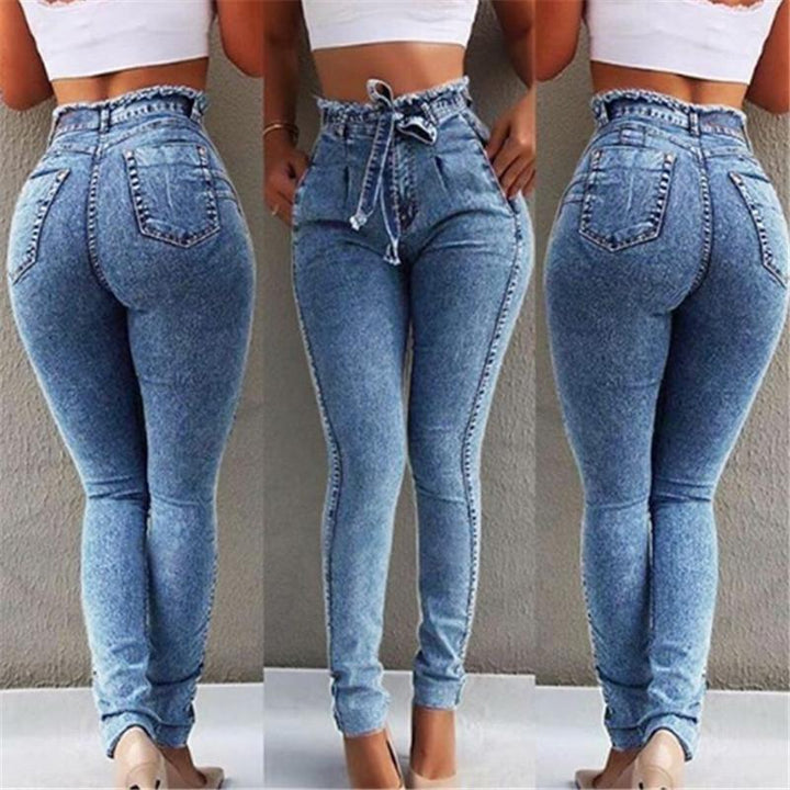 Levoire | taille haute slim ceinture SINITTAI NOBLE