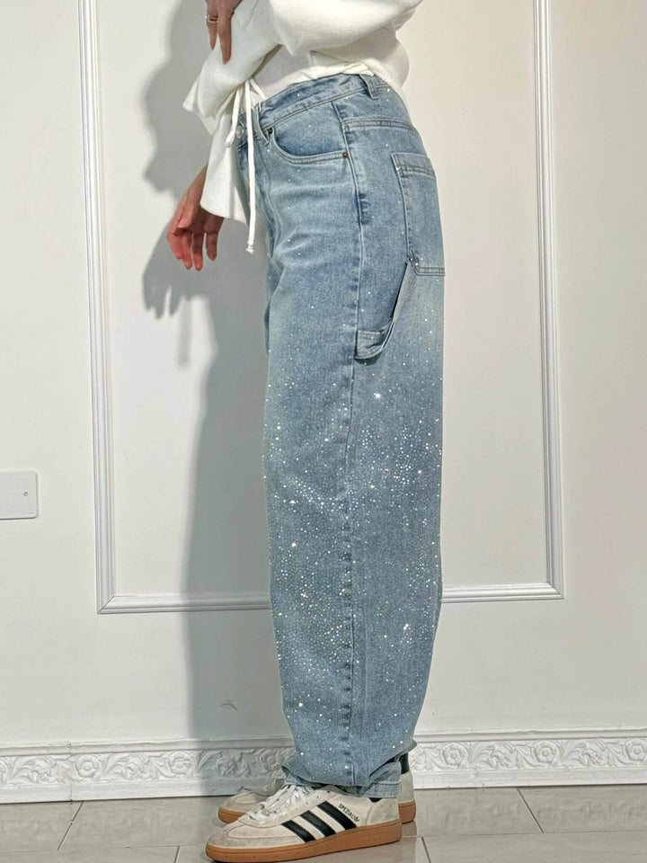 Levoire | Pantalons larges tendance en denim