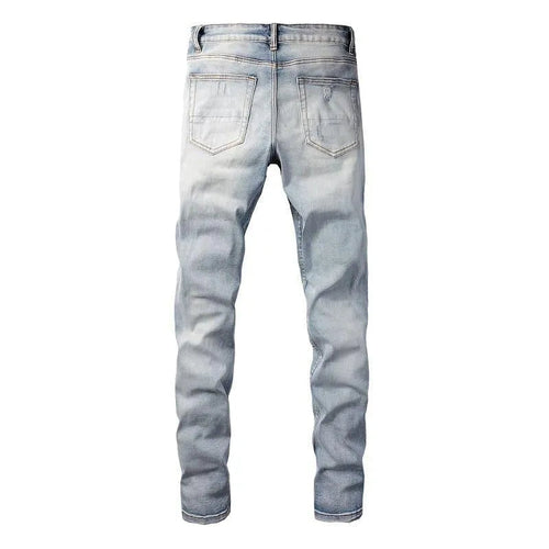 Levoire | Pantalon en denim stretch slim fit pour homme