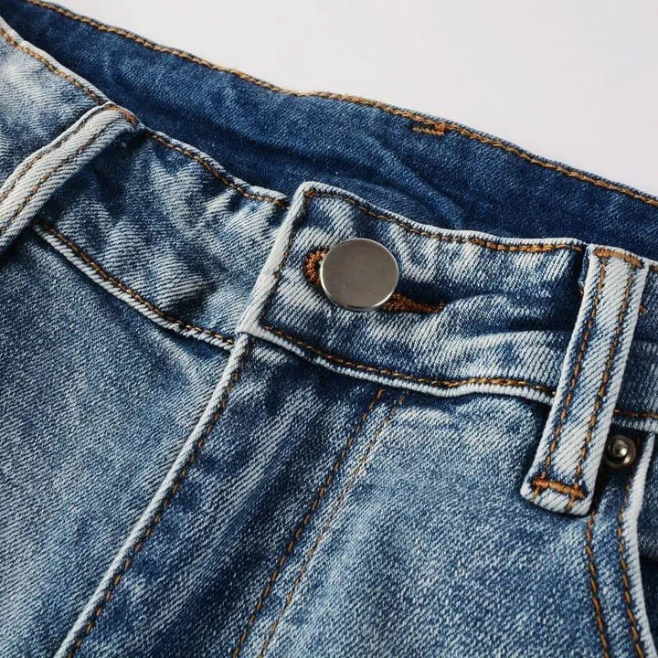 Levoire | Pantalon en denim stretch slim fit pour homme