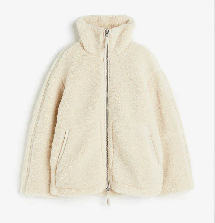 Levoire | Veste Teddy Blanc