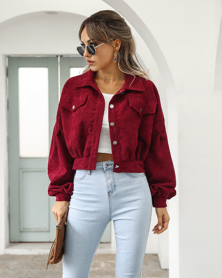 Levoire | Veste d'automne homme Bordeaux