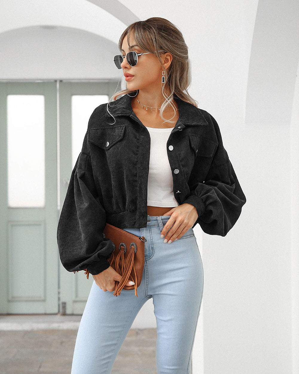 Levoire | Veste d'automne homme Noir