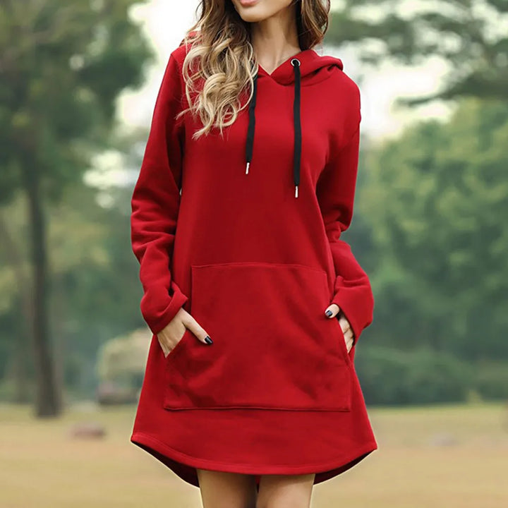 Levoire | Long Hoodie Jacket Rot