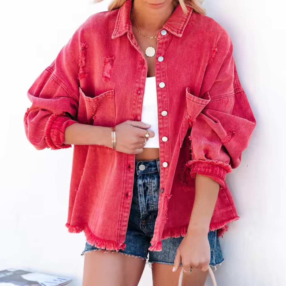 Levoire | Veste D'Hiver Fonctionnelle Et Tendance Rouge