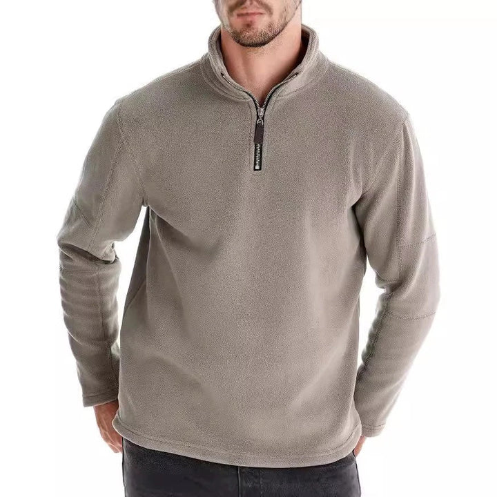 Levoire | Pull Fleece Avec Col Zippé