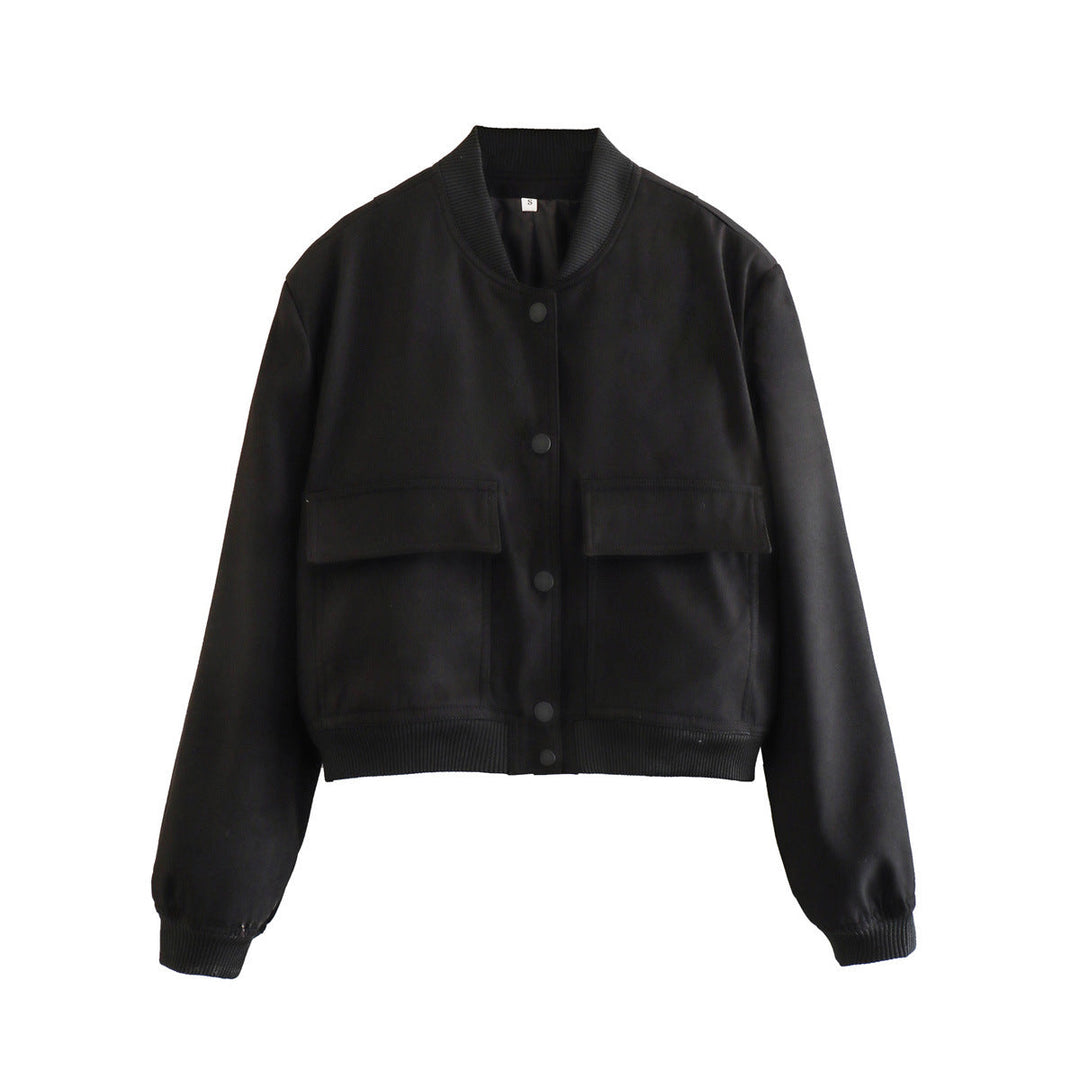 Levoire | Veste Élégante Avec De Grandes Poches Noir