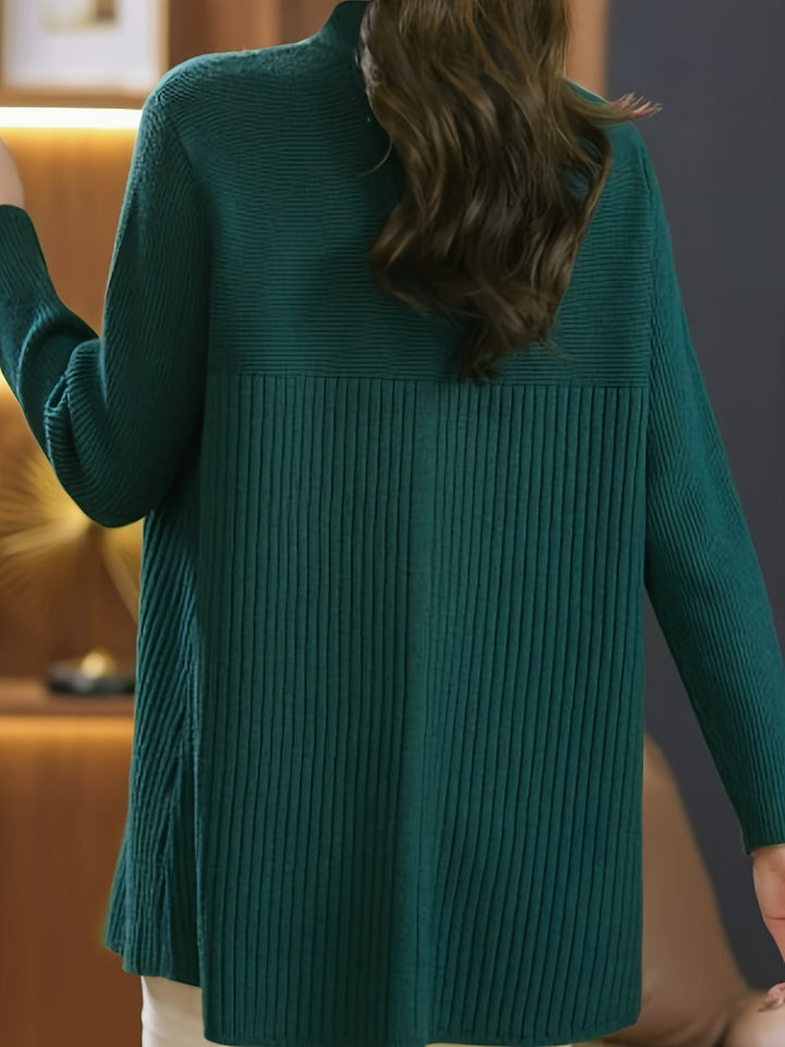 Levoire | Pulls En Tricot Élégants Avec Boutons Et Col Montant