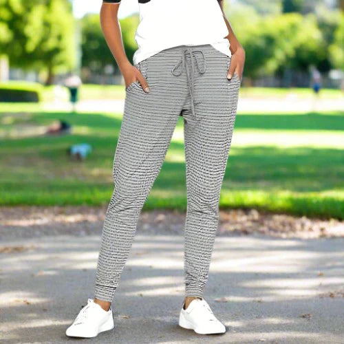 Levoire | Pantalon En Coton Rayé À La Mode