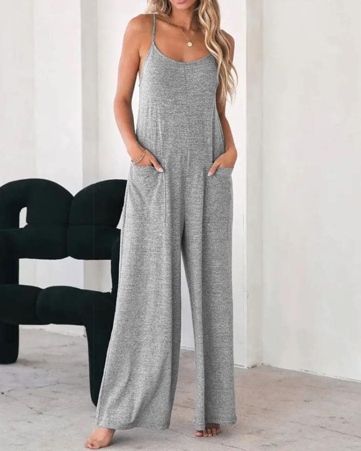 Levoire | Rento Spaghetti-Robe Avec Poches Et Jambes Larges