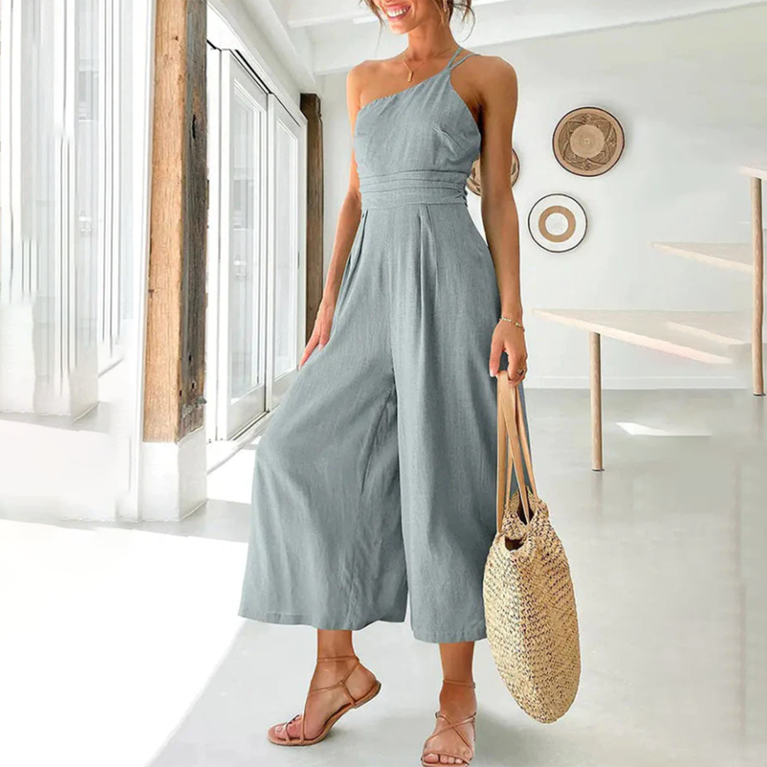 Levoire | Une Épaule Large Jambes Vêtements D'Été Élégants