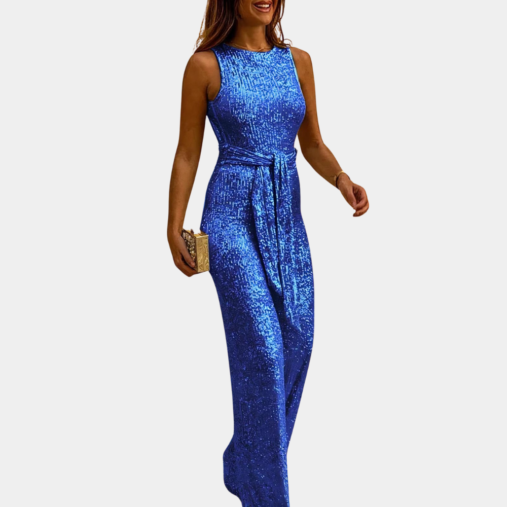 Levoire | Veste Brillante Élégante Bleu