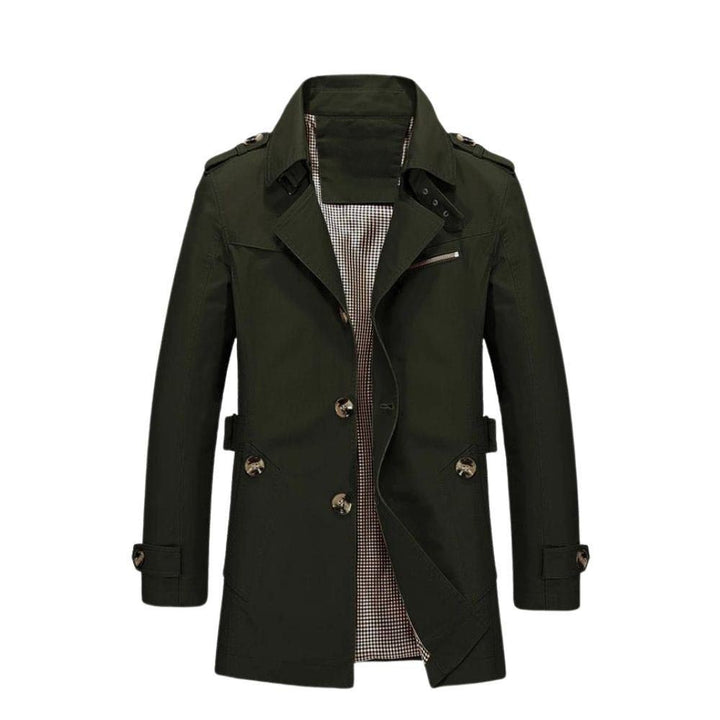 Levoire | Manteau classique pour hommes pour l'automne Vert