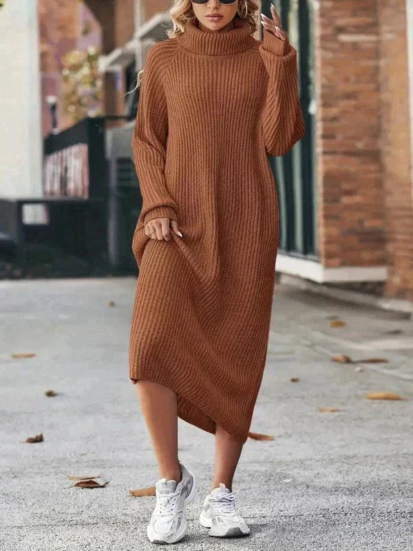 Levoire | Robe en maille Bronze