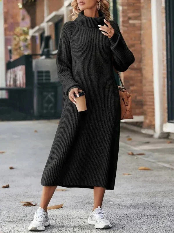 Levoire | Tricot Robe Longue Noir