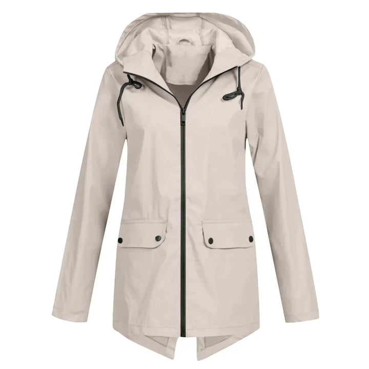 Levoire | Manteau Long Femme Imperméable Abricot