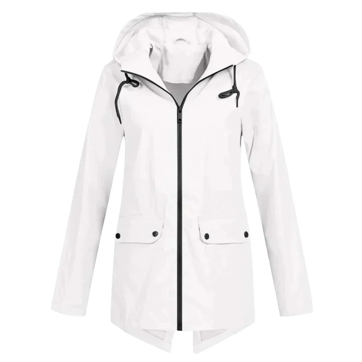 Levoire | Manteau Long Femme Imperméable Blanc