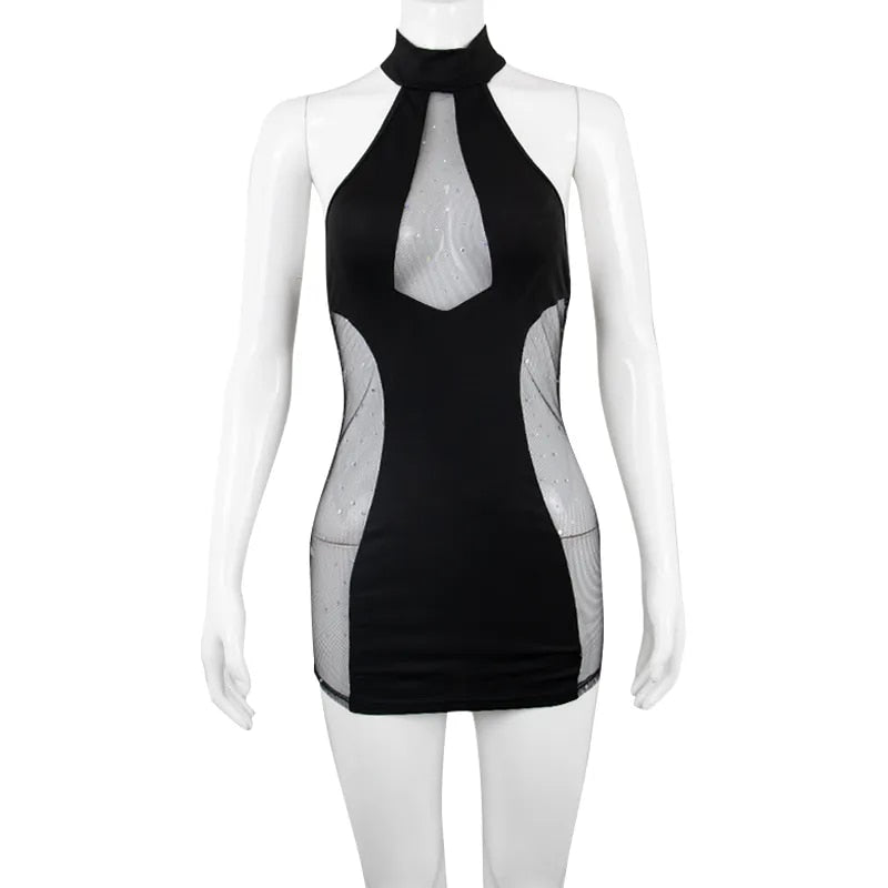 Levoire | Robe Courte Lavankort Avec Filet
