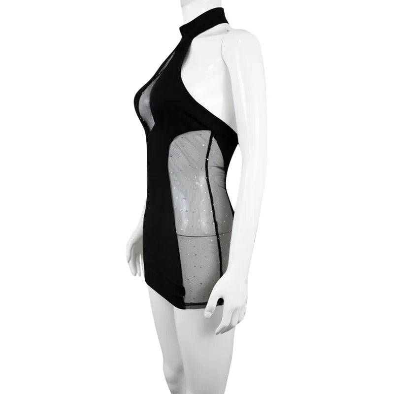 Levoire | Robe Courte Lavankort Avec Filet