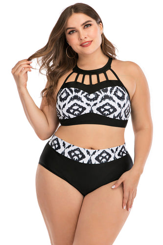 Levoire | Taille Boho Géométrique Ensemble de Bikini Push-up