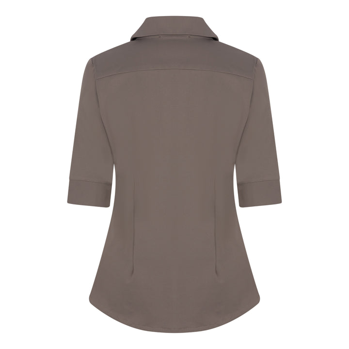 Levoire | Chemisier De Voyage Élégant À Manches Courtes Pour L'Été