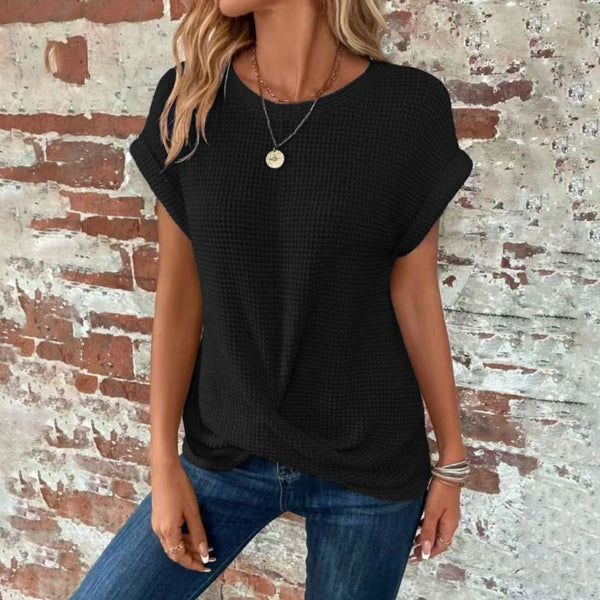 Levoire | T-Shirt De Loisirs À Manches Courtes Noir
