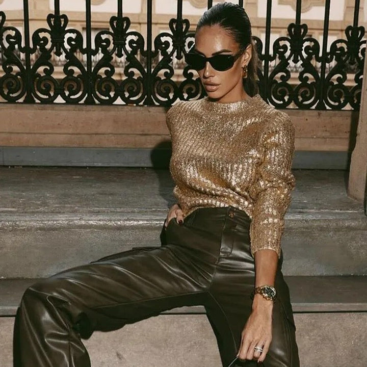 Levoire | Or Métallique Tricot